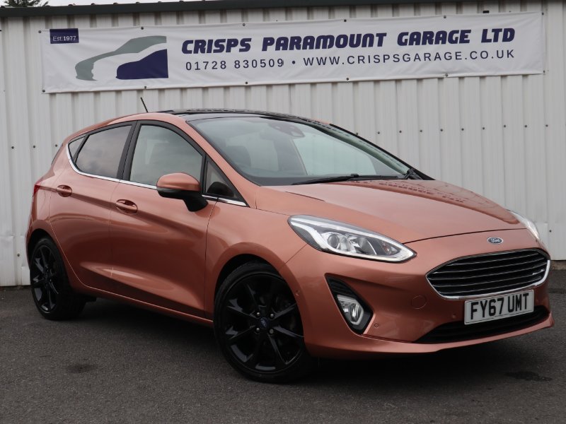 2017 Ford Fiesta 1.0T EcoBoost Titanium BO Play Series Hatchback 5dr Petrol Auto Euro 6 s/s 100 ps