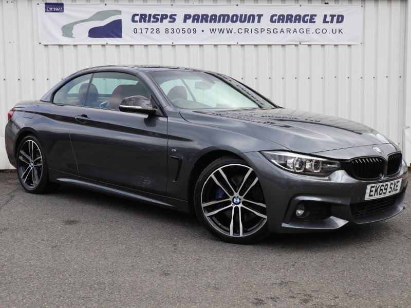 2019 BMW 4 Series 2.0 420d M Sport Convertible 2dr Diesel Auto Euro 6 s/s 190 ps